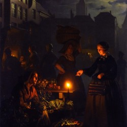 Market stalls
